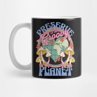 Retro Preserve the Planet Mug